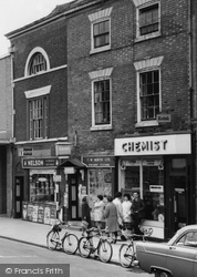 Shops, High Street c.1965, Grantham