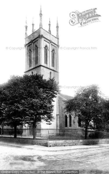 Photo of Grantham, St John's Church 1893