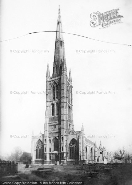 Photo of Grantham, St Wulfram's Church 1889