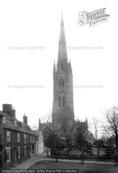 Photo of Grantham, St Wulfram's Church 1889