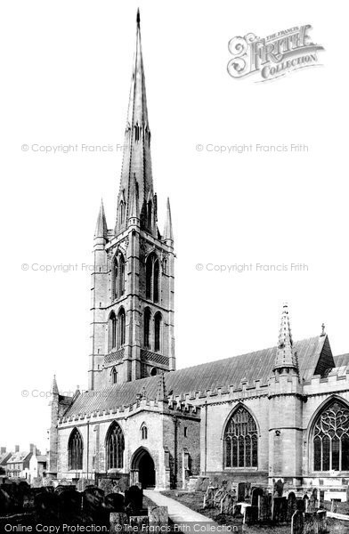 Photo of Grantham, St Wulfram's Church 1890