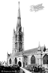 St Wulfram's Church 1890, Grantham