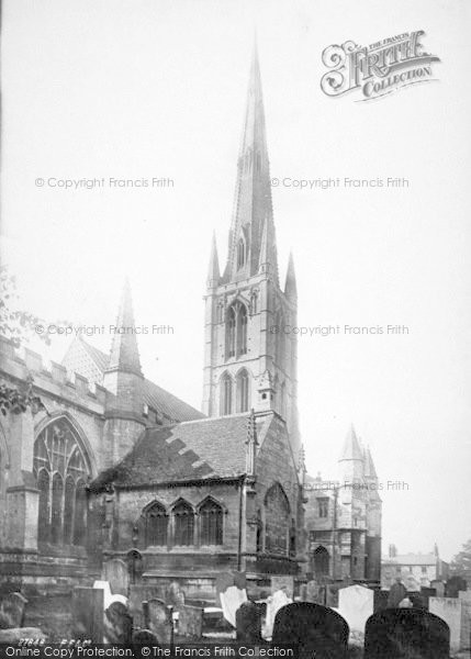 Photo of Grantham, St Wulfram's Church 1890