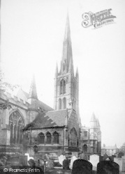 St Wulfram's Church 1890, Grantham