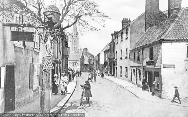 Photo of Grantham, The Beehive, Castlegate c.1890