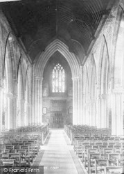The Church, Nave West 1893, Grantham