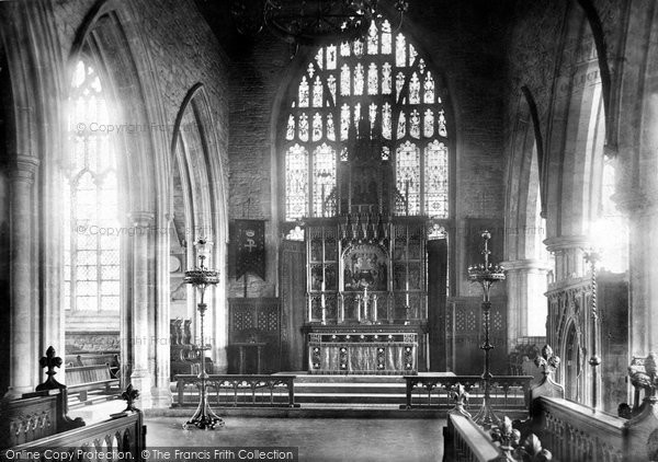Photo of Grantham, The Church, The Reredos 1889