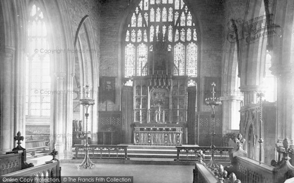 Photo of Grantham, The Church, The Reredos 1889