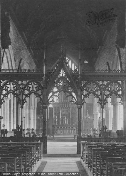 Photo of Grantham, The Church, The Screen 1889