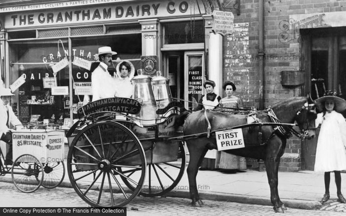Grantham, The Grantham Dairy Co c.1900