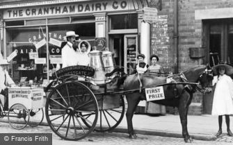 Grantham, the Grantham Dairy Co c1900