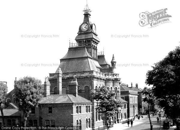 Photo of Grantham, The Guildhall c.1955