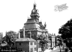 The Guildhall c.1955, Grantham