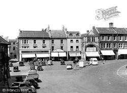 The Market Place c.1955, Grantham