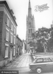 The Parish Church c.1965, Grantham