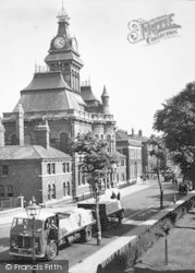 Town Hall c.1955, Grantham