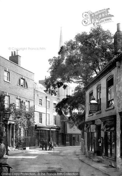 Photo of Grantham, Vine Street 1890
