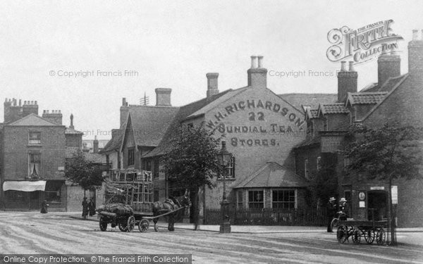 Photo of Grantham, Westgate, Richardson's Sundial Tea Stores 1904