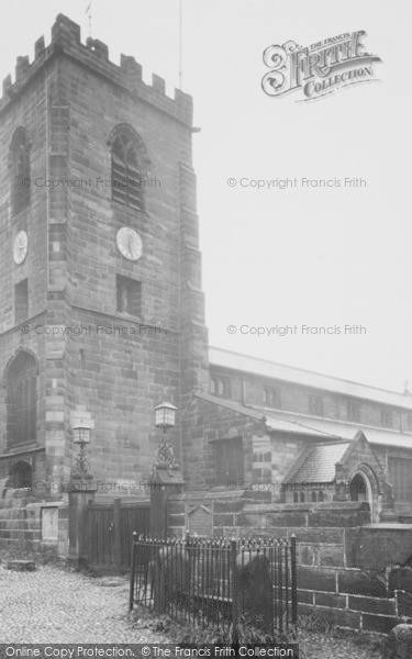 Photo of Grappenhall, Church And Old Stocks c.1955