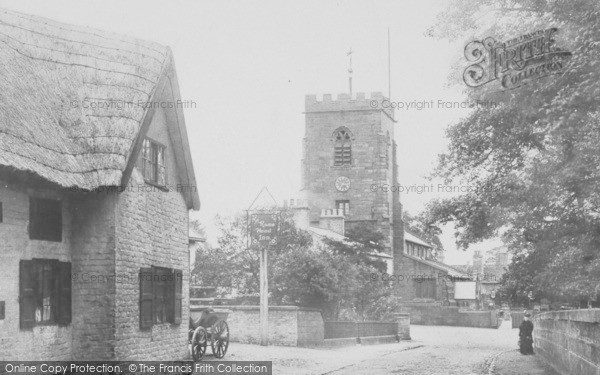 Photo of Grappenhall, Church And Village 1895