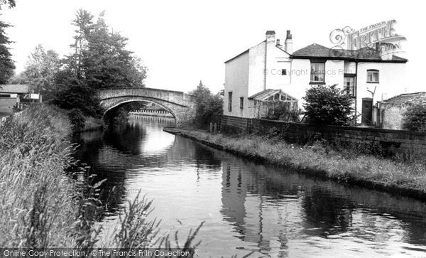 Photo of Grappenhall, The Canal c.1955