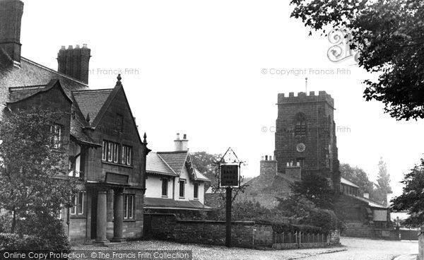 Photo of Grappenhall, The Village c.1955