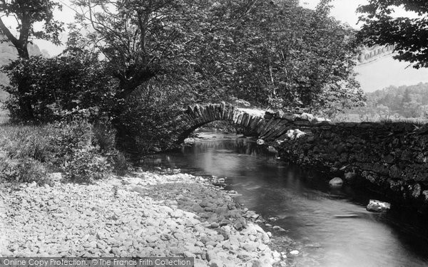 Photo of Grasmere, Bridge In Easedale 1892