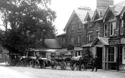 Carriages At The Rothay Hotel 1912, Grasmere