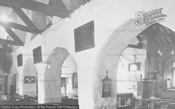 Photo of Grasmere, Church Interior 1929