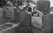 Churchyard, Wordsworth's Grave 1929, Grasmere