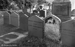 Churchyard, Wordsworth's Grave 1929, Grasmere