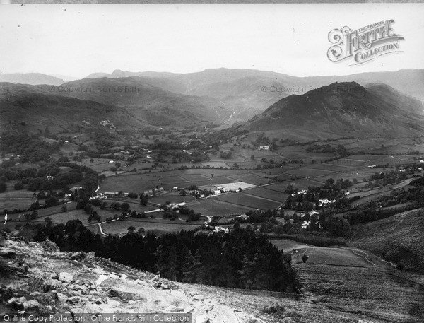 Photo of Grasmere, From Butter Crags, Easedale Fells 1926