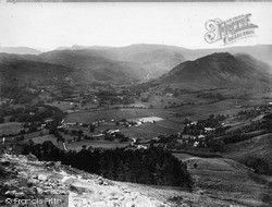 From Butter Crags, Easedale Fells 1926, Grasmere