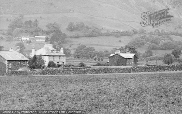 Photo of Grasmere, Houses Below Helm Crag 1926