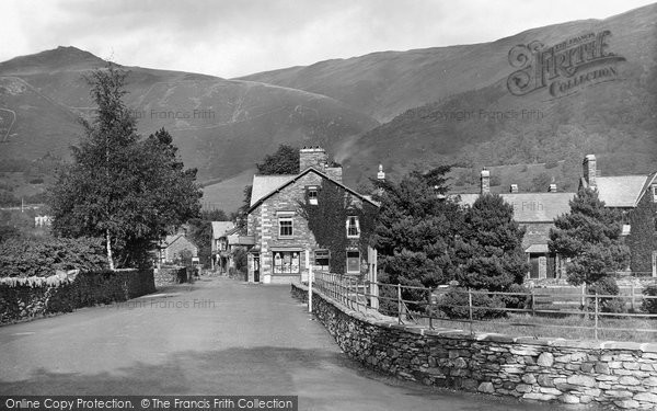 Photo of Grasmere, Showing Stone Arthur And Green Head 1926