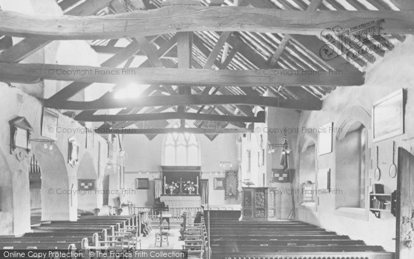 Photo of Grasmere, The Church Of St Oswald Interior 1929