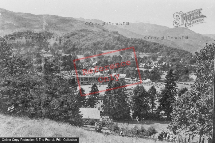 Photo of Grasmere, The Sports Arena From Butter Crag 1936