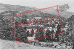 The Sports Arena From Butter Crag 1936, Grasmere