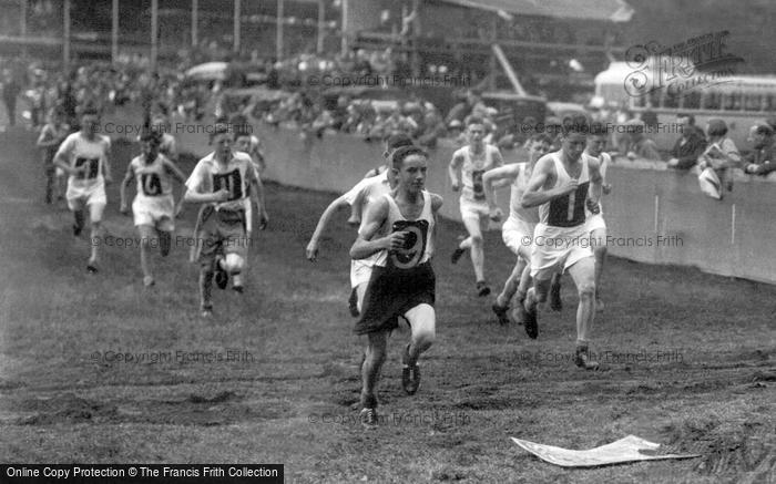 Photo of Grasmere, The Sports, Junior Running Race c.1940