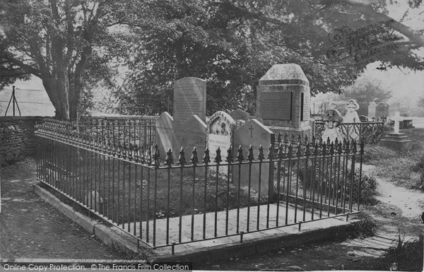 Photo of Grasmere, Wordsworth's Tomb c.1872