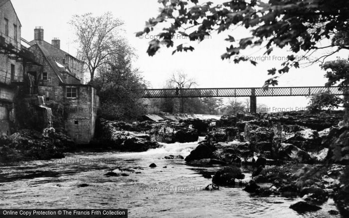 Photo of Grassington, Linton Falls c.1950