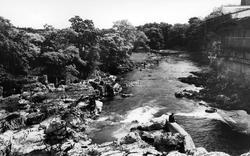 Linton Falls c.1960, Grassington