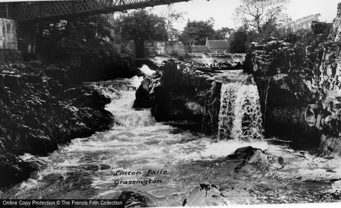 Photo of Grassington, Linton Falls c.1960
