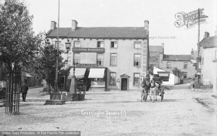 Photo of Grassington, Square c.1910