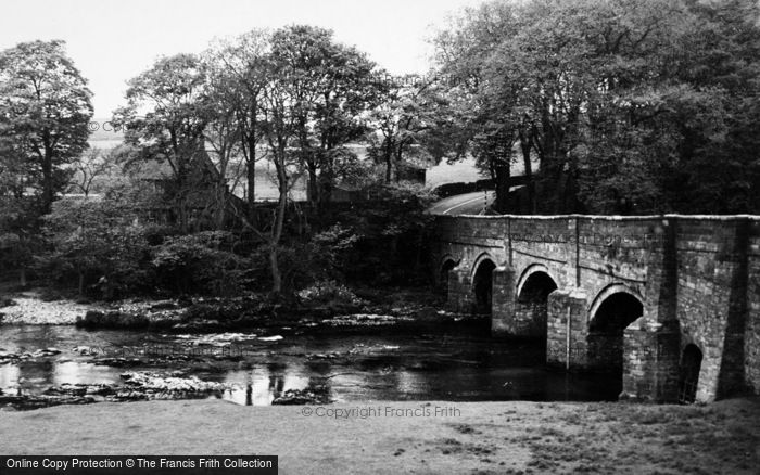 Photo of Grassington, The Bridge c.1950