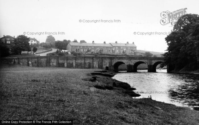 Photo of Grassington, The Bridge c.1960