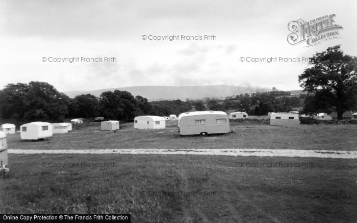Photo of Grassington, The Caravan Site, Netherside c.1955