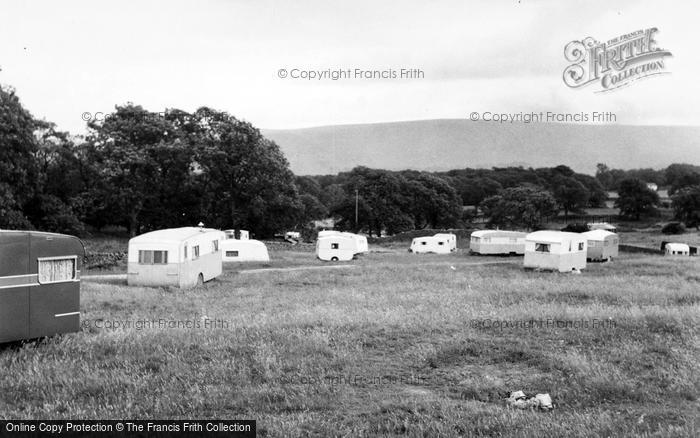 Photo of Grassington, The Caravan Site, Netherside c.1955