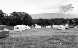 The Caravan Site, Netherside c.1955, Grassington