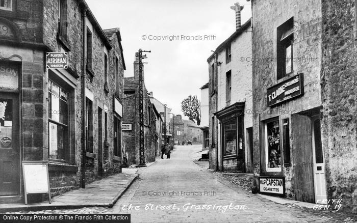 Photo of Grassington, The Street c.1950